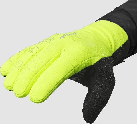GripGrab RIDE 2 Wasserdichte Winter Handschuhe / Schwarz-Gelb