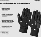 GripGrab RIDE 2 Wasserdichte Winter Handschuhe / Schwarz