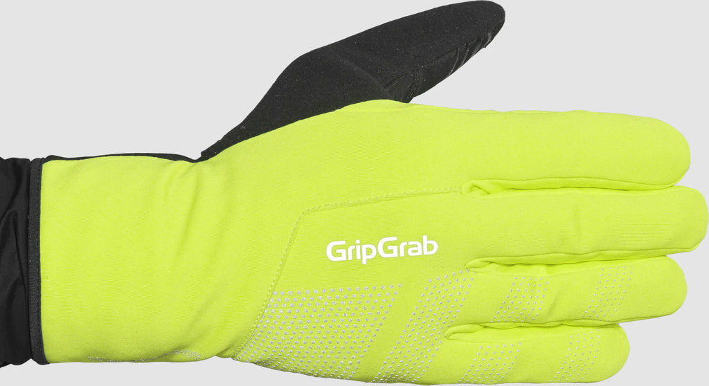 GripGrab RIDE 2 Wasserdichte Winter Handschuhe / Schwarz-Gelb – BKE-DEALS