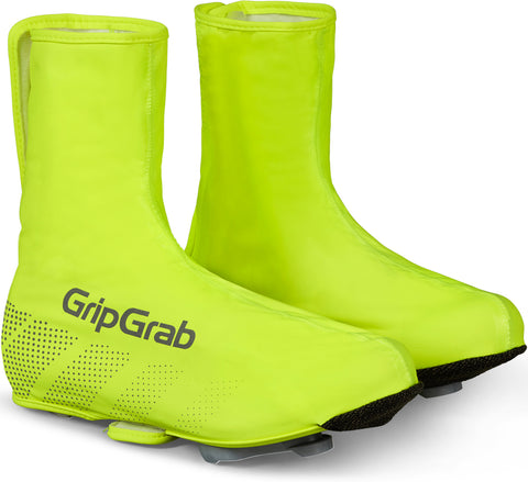 GripGrab Ride Hi-Vis Wasserdichte Rennrad Überschuhe / Gelb