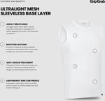 GripGrab Ultralight Mesh Ärmelloses Unterhemd / Weiß