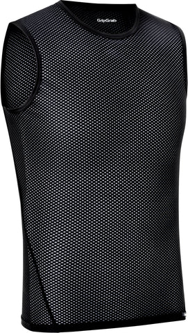 GripGrab Ultralight Mesh Ärmelloses Unterhemd / Schwarz