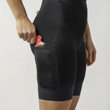 GripGrab Womens RIDE Bib Shorts Trägerhose / Schwarz