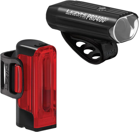 Lezyne Beleuchtungsset Hecto Drive Pro 400+ StVZO / Strip Drive+ StVZO