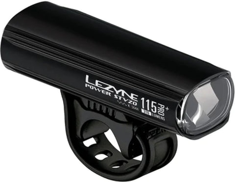 Lezyne Frontlicht Power Pro 115+ StVZO / Schwarz-Weiß