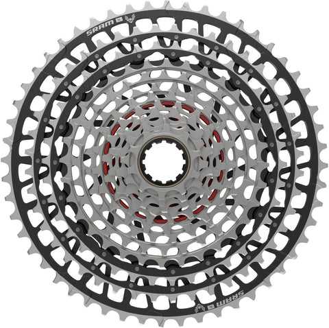 Sram MTB-Kassette XS-1299 T-Type / 12-Fach / Silber