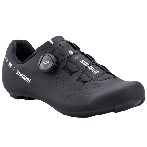 Suplest Rennradschuh Road Sport / Schwarz