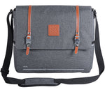 ZEFALGepäckträgertasche Urban Messenger grau 11 Liter