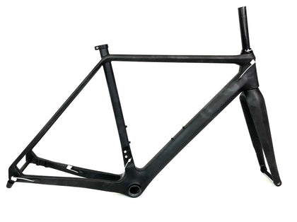 Edge CX Cyclocross Carbon Rahmenset Disc Schwarz/Matt Clear Coating
