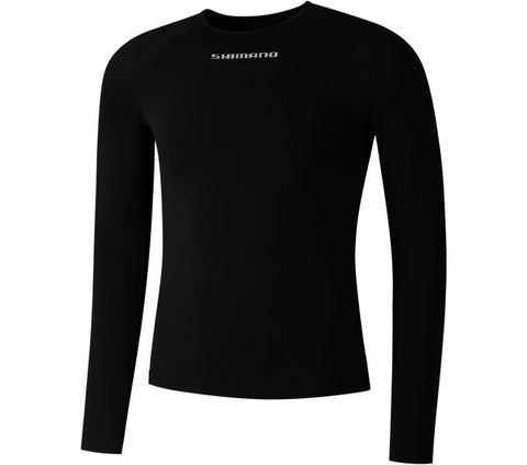 SHIMANO Long Sleeves Base Layer schwarz Unterhemd