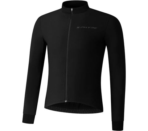 Shimano S-PHYRE Thermal Long Sleeves Jersey Schwarz