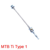 Titanium Schnellspanner  9x100 / 9x135 mm MTB / Rennrad